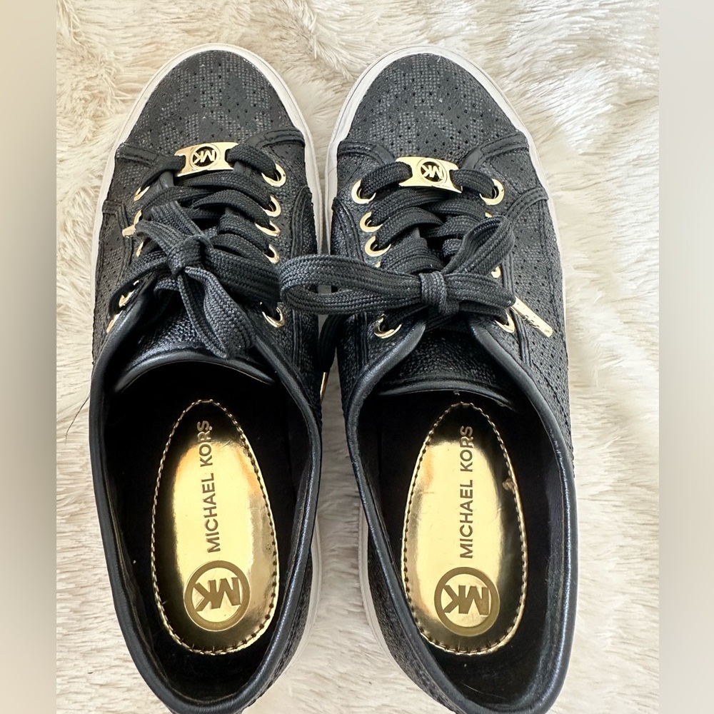 Michael Kors Black Sneakers